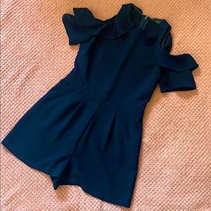 Navy Blue Dressy Romper from Topshop